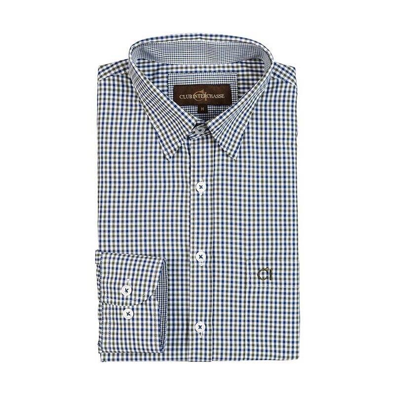 Chemise Club Interchasse Marin 1/1