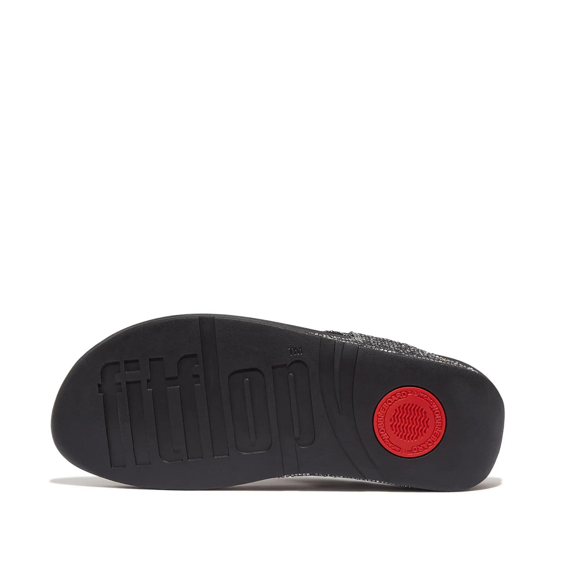 Sandały damskie FitFlop Lulu Toe Post - Glitterball 5/7