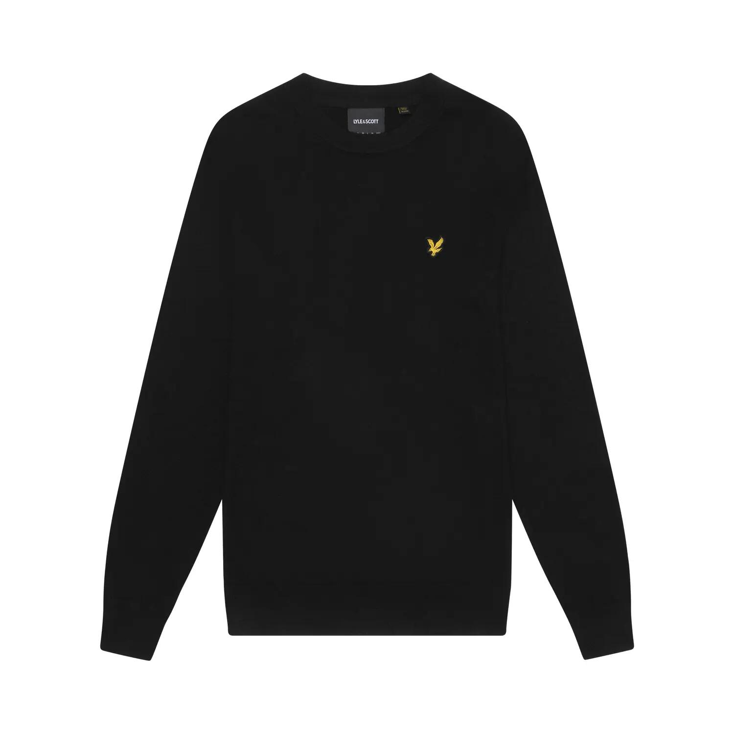 Sweter z okrągłym dekoltem z bawełny merino Lyle & Scott 2/7