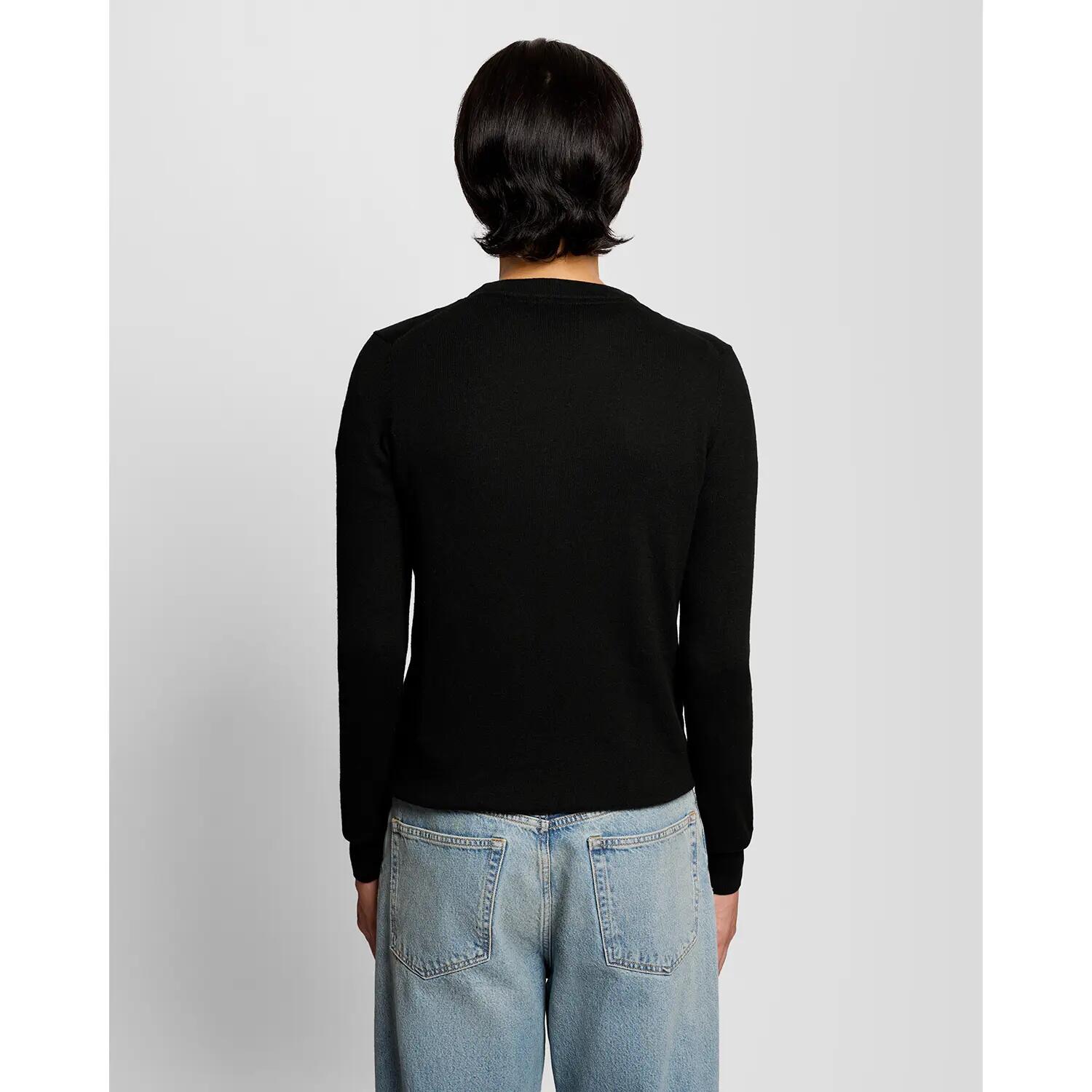 Jersey de cuello redondo de algodón merino Lyle & Scott 5/7