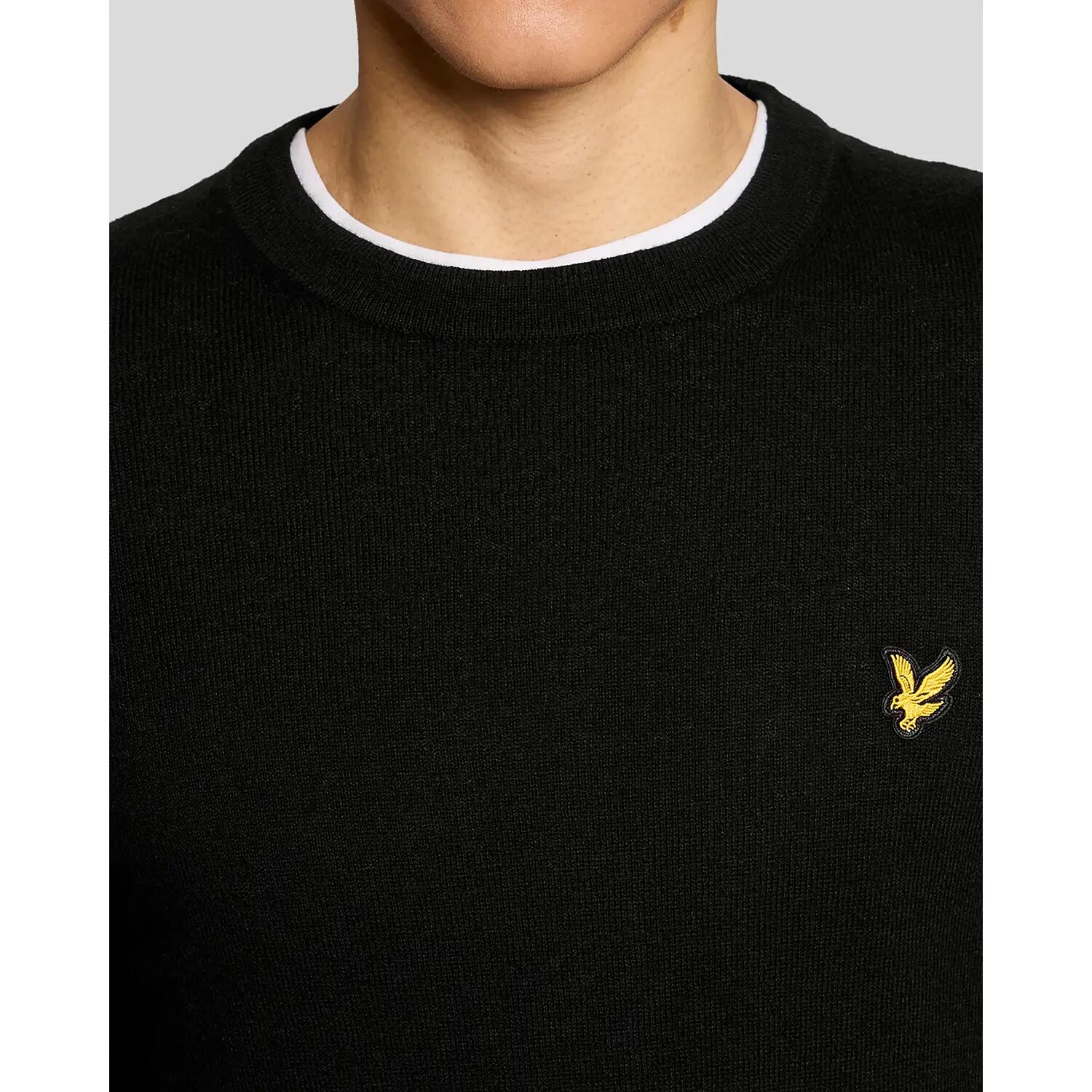Jersey de cuello redondo de algodón merino Lyle & Scott 6/7
