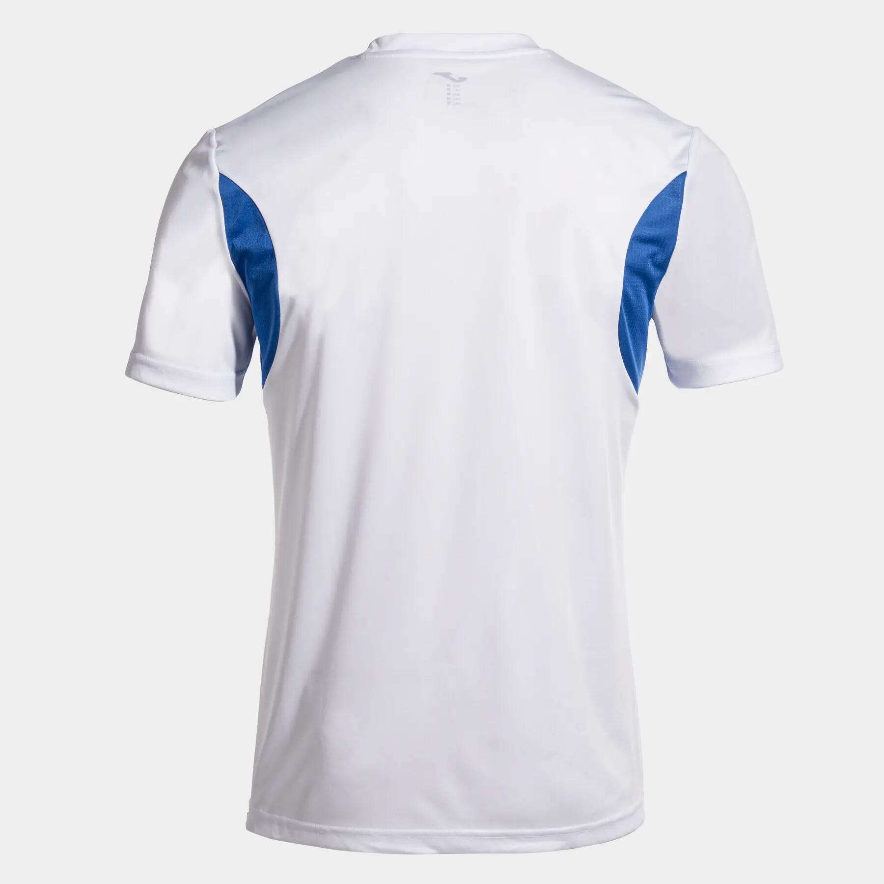 T-Shirt Manga Curta Futebol Criança Joma Winner III Branco 2/4