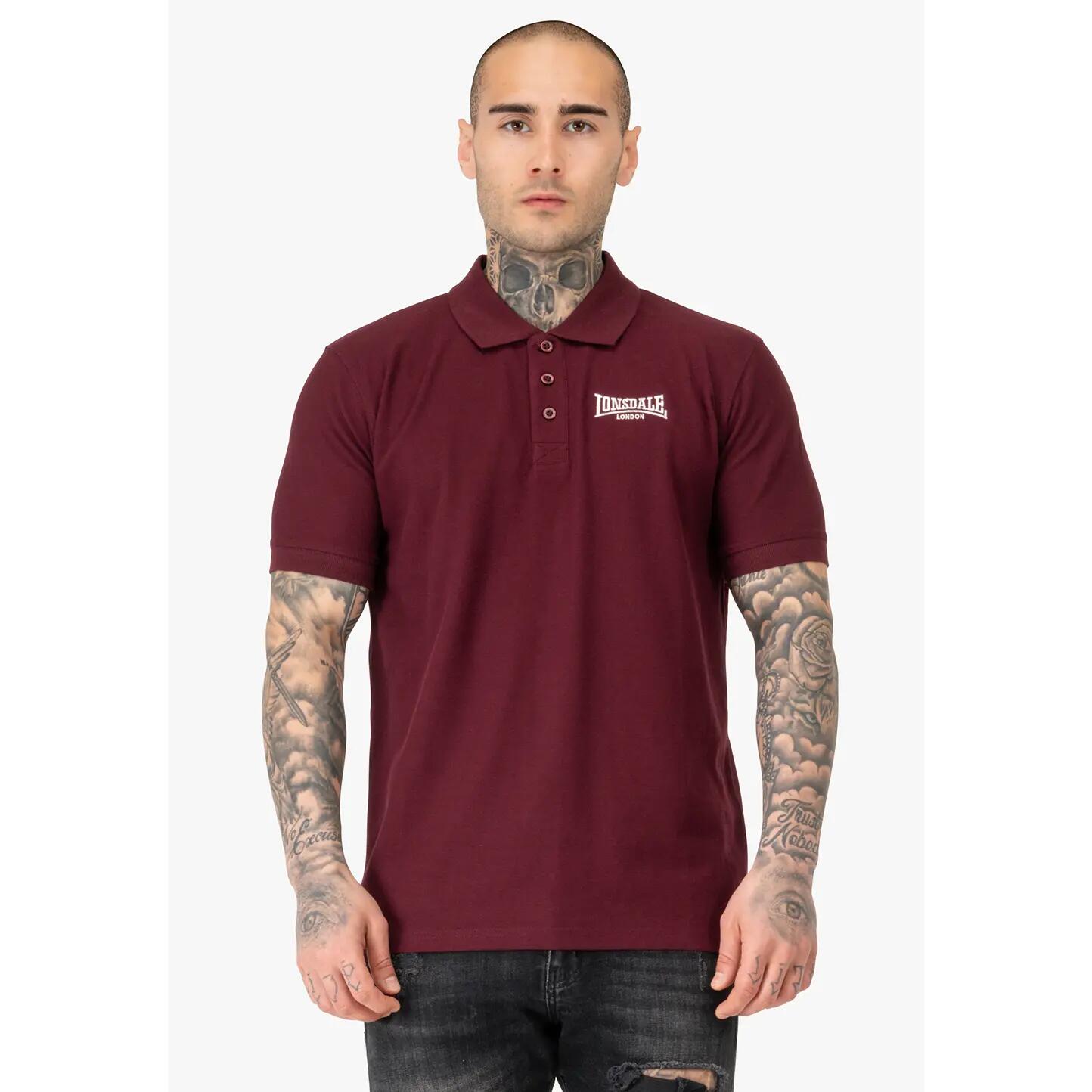 Klassisch geschnittenes Poloshirt Lonsdale Lingholme (x2) 3/6
