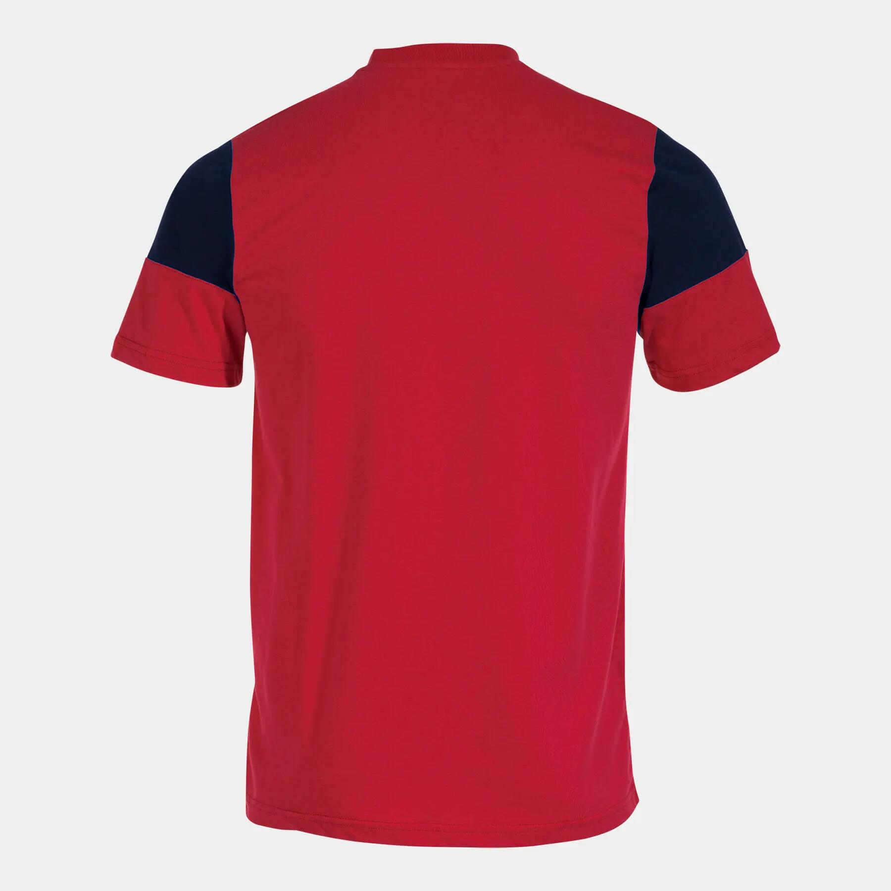 Maillot Manches Courtes Football Homme Joma Crew V Rouge 2/2