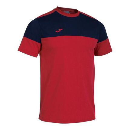 Maillot Manches Courtes Football Homme Joma Crew V Rouge