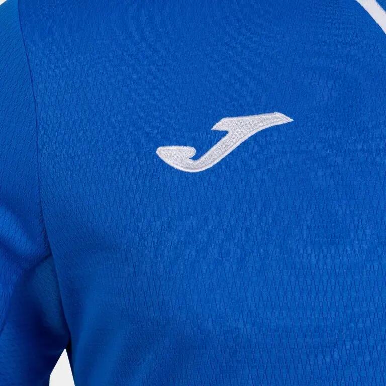 Maillot Manches Courtes Football Enfants Joma Toletum IV Bleu Roi 4/7