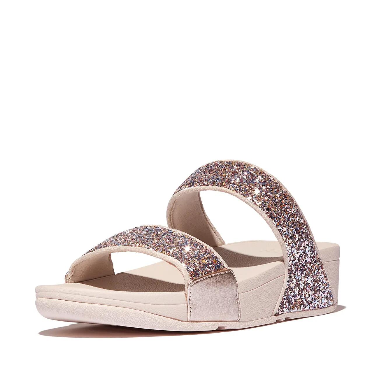 Chanclas de mujer FitFlop Lulu Multi-Tonal Glitter 2/7