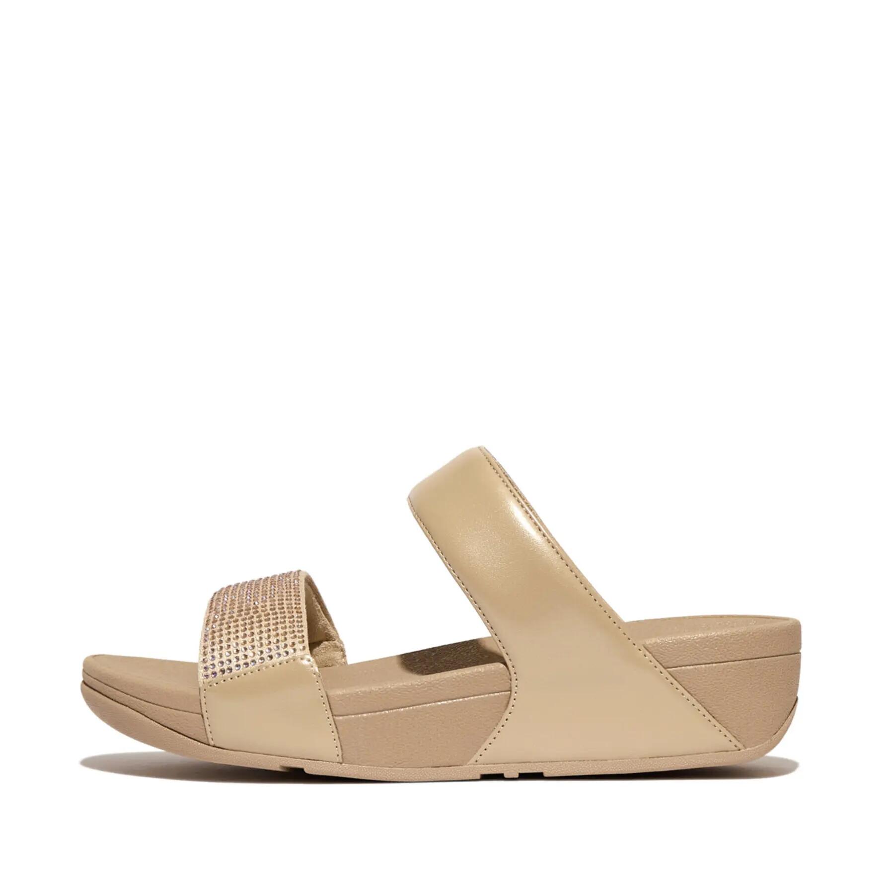 Mules con cuña para mujer FitFlop Lulu Slide 2/7