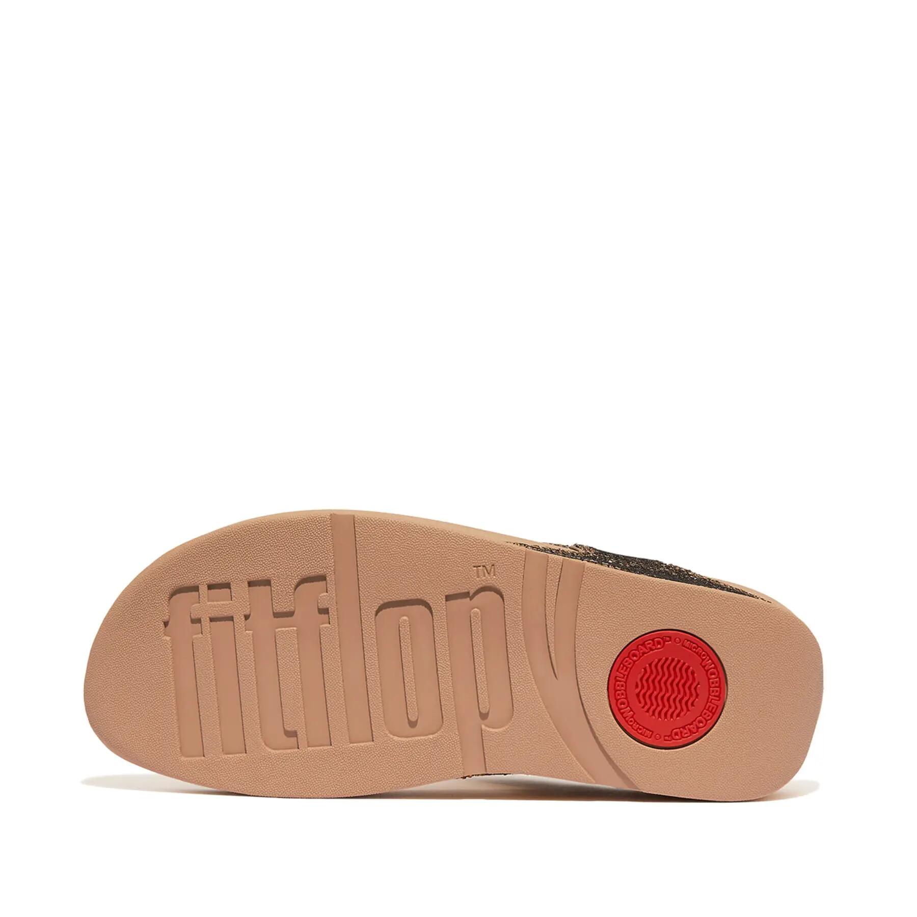 Sandali da donna FitFlop Lulu Toe Post - Glitterball 5/7