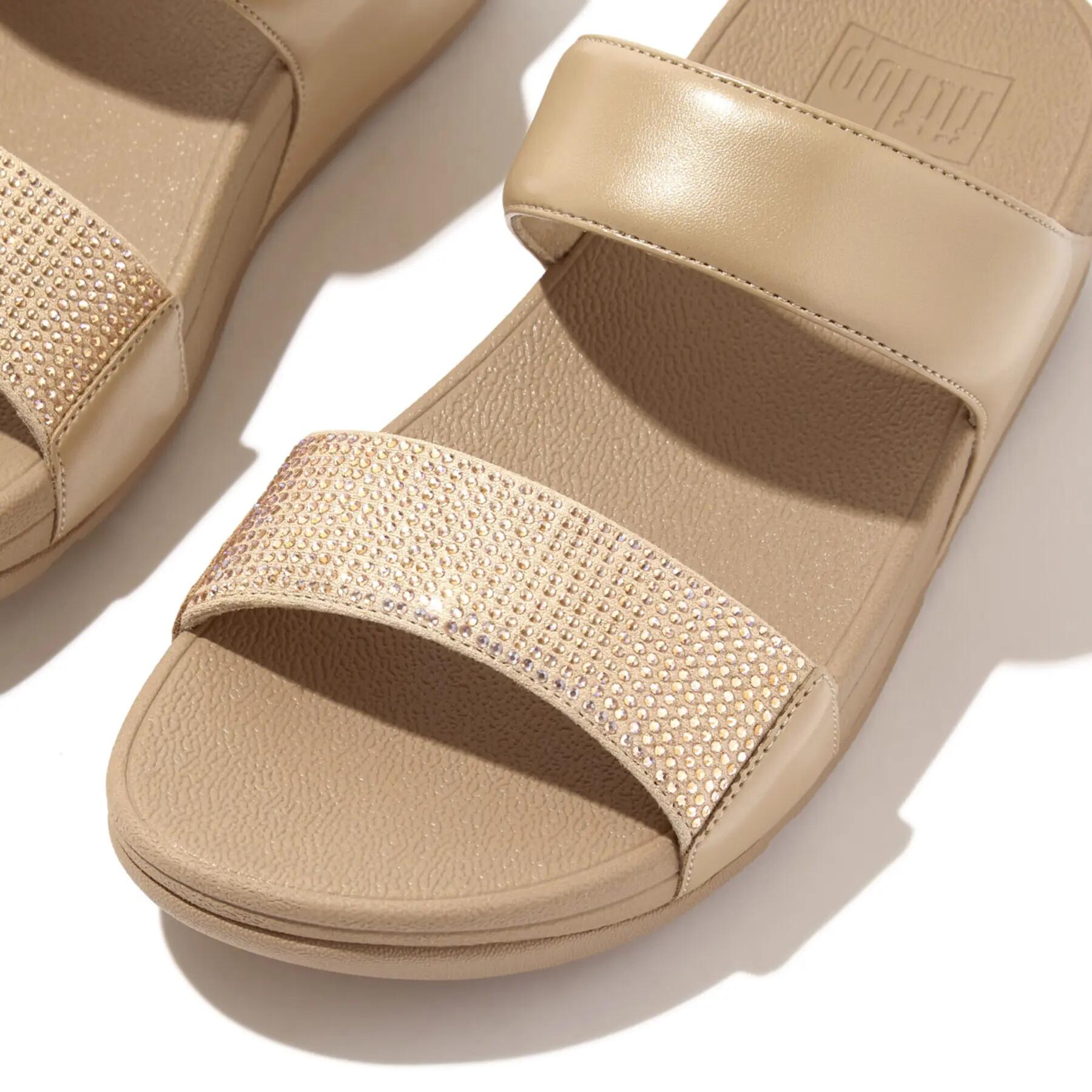 Mules con cuña para mujer FitFlop Lulu Slide 5/7