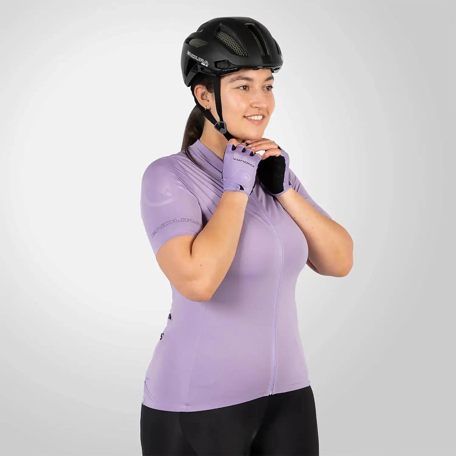 Endura Pro SL Women's Short Sleeve Jersey Purple 4/5
