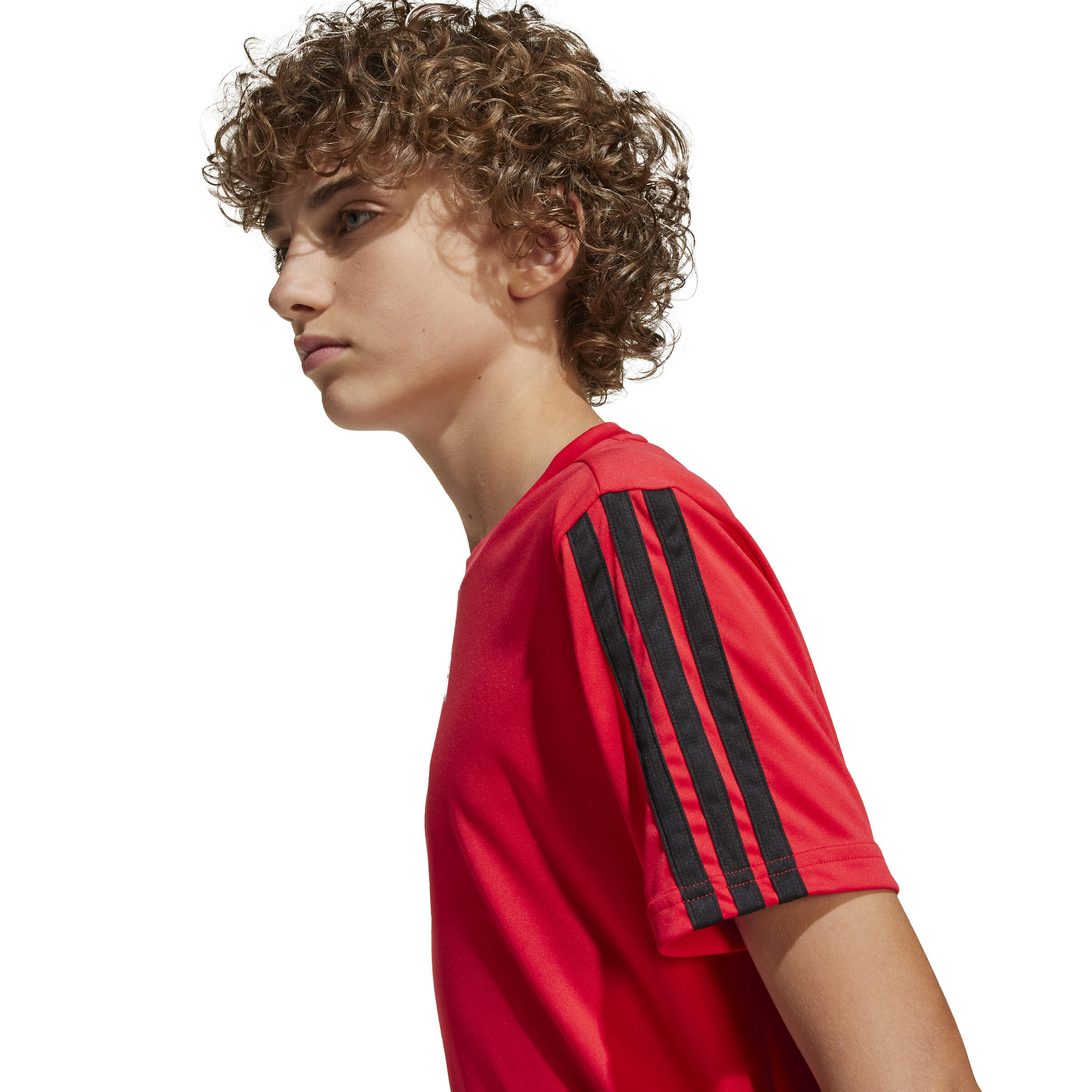 Camisola 3 riscas infantil adidas Train Essentials 7/7