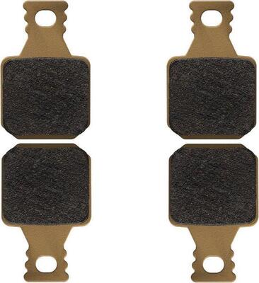 Remblok 8.r race voor mt schijfrem 4 zuiger - goud