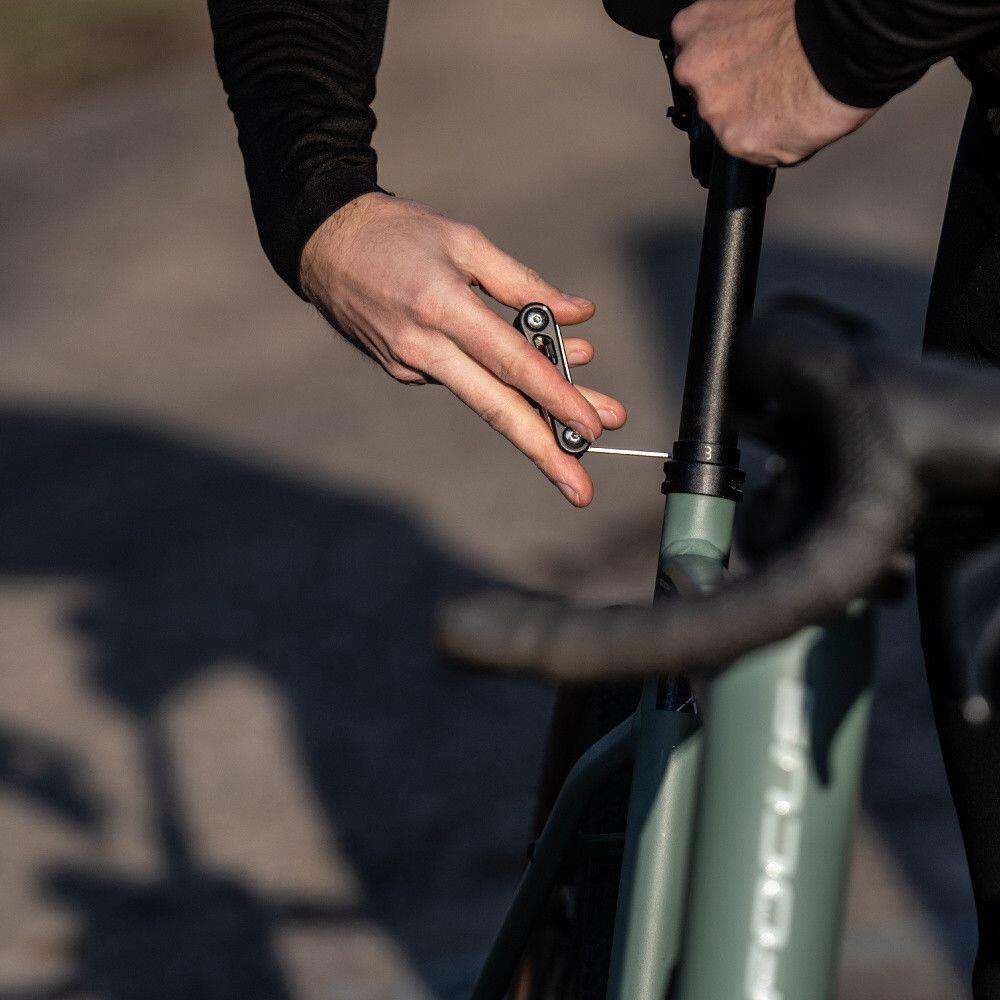 Bague Anti-Glisse BBB PostFix pour Tige de Selle Noir 3/4