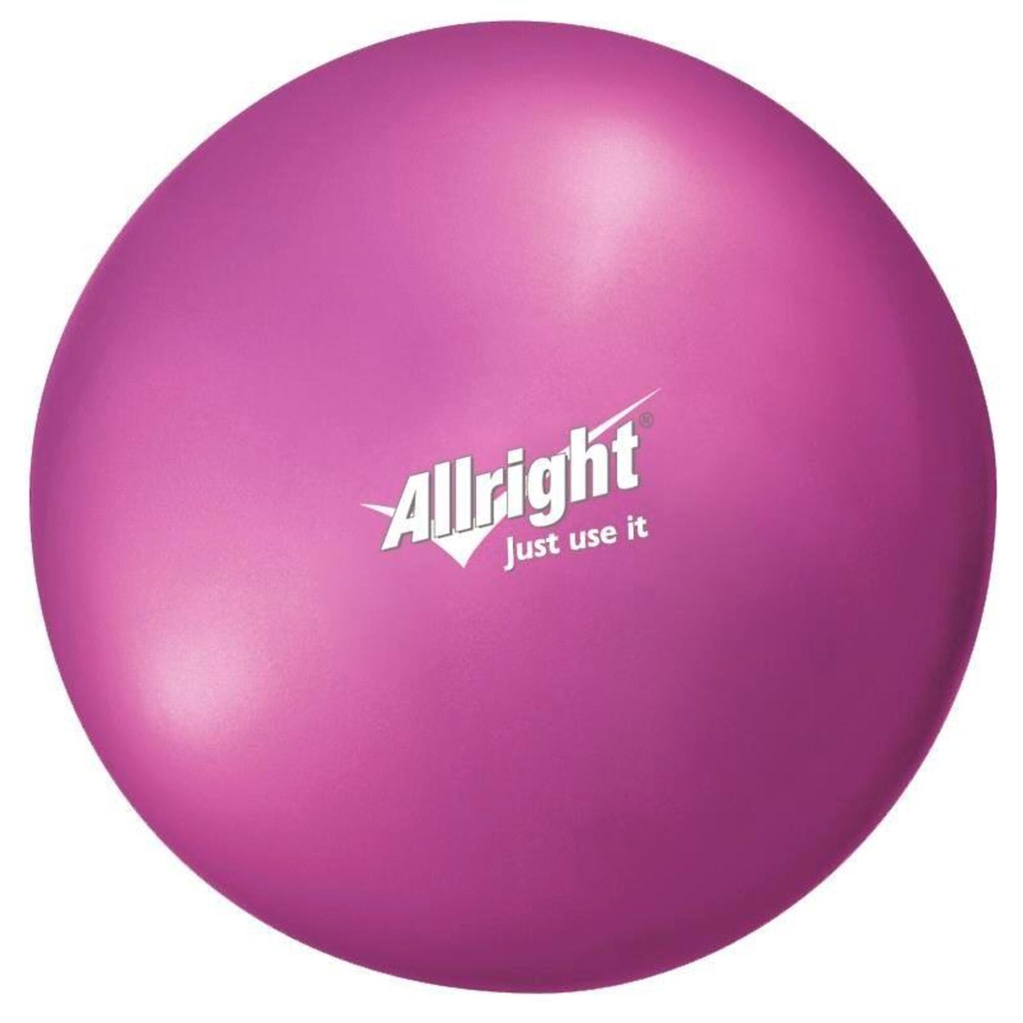 Piłka gimnastyczna Over Ball 18 cm różowa