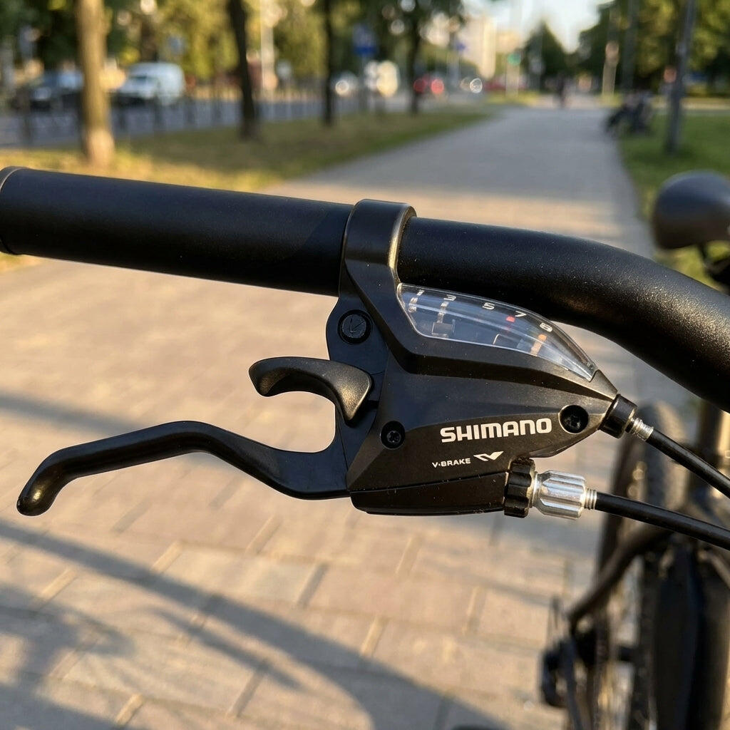 Shimano 7 vitesses levier de vitesses avec frein ST-EF500 2/3