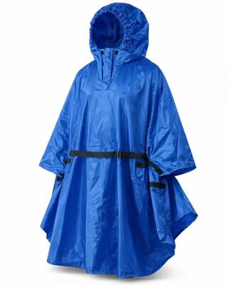 Lunari Lucky Cape Quick copertura antipioggia Electric Blue taglia unica