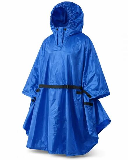 Lunari Lucky Cape Quick couvre-pluie, Electric Blue, 1 taille