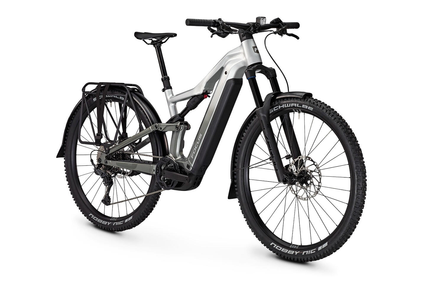 THRON² 6.7 EQP E-Mountainbike in Nepalsilver/Steelgrey 2/4