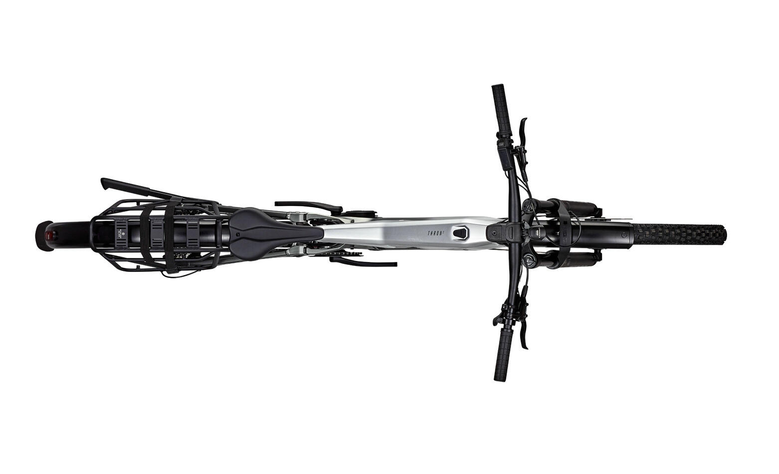 THRON² 6.7 EQP E-Mountainbike in Nepalsilver/Steelgrey 4/4