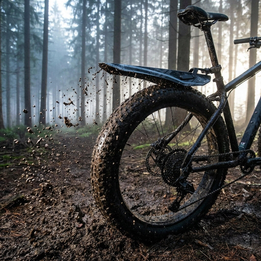 XLC garde boue Arrière MG-C06 fatbike noir 2/2