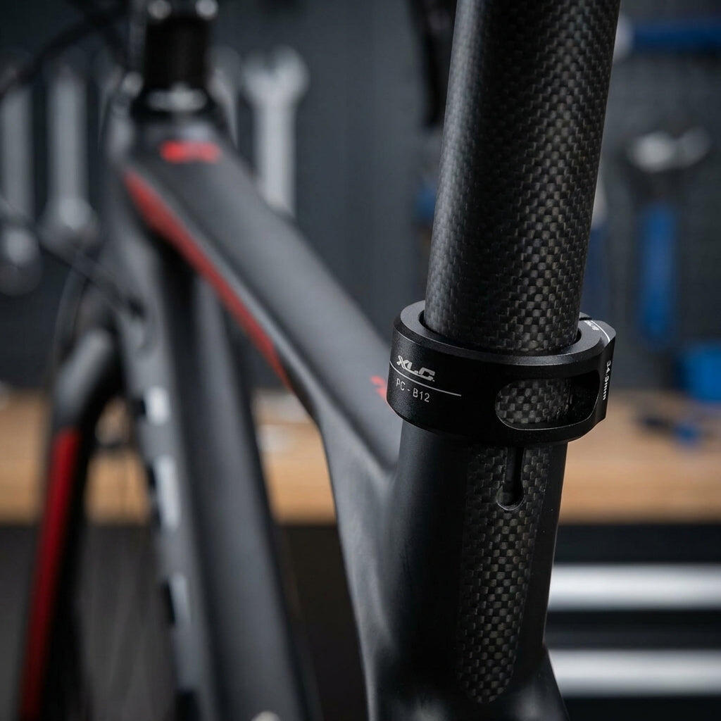 XLC Collier de tige de selle PC-B12 Ø34,9 mm 15 mm noir 3/3