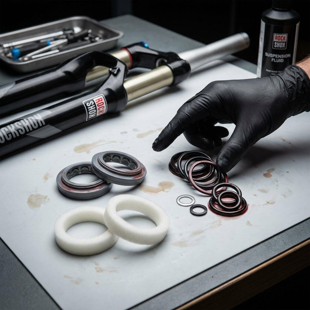 Kit guarnizioni forcella Rockshox Basic Argyle Coil 2012-2016 + 2/3