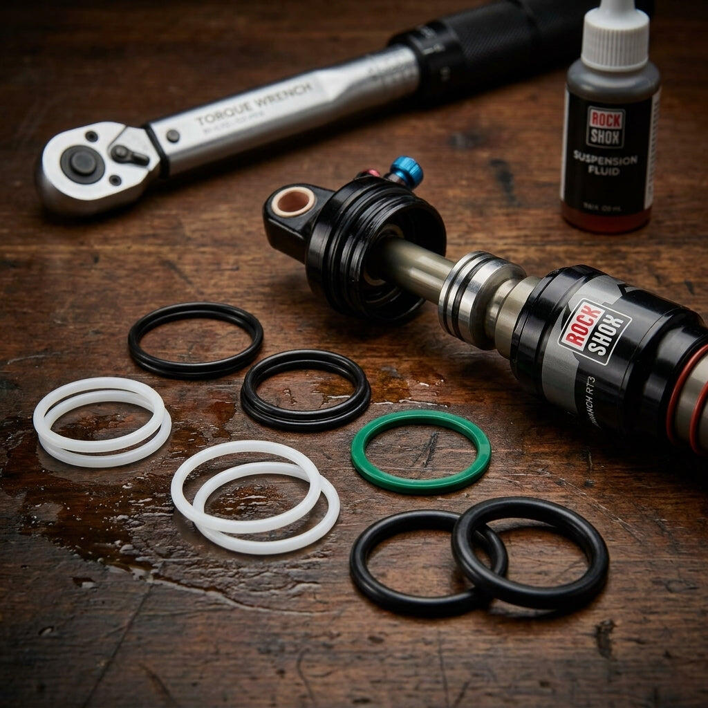 ROCKSHOX HR Dämpfer RS AirCan HighVolume Serv Kit AM-2013 Basic Monarch RT3 2/3