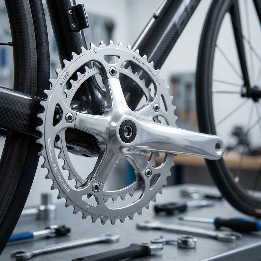 Indoor road plate specialties t.a. 5bra alize 7075 shimano 8-9-10v.