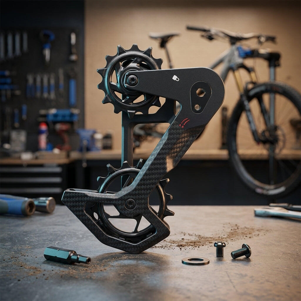 Sram Käfig Kit T-Type Eagle AXS Carbon inkl. innerer+äußerer Käfig, Pulleys 2/3