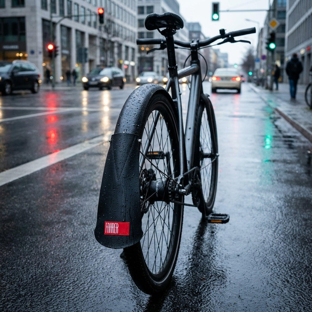 Bavette anti-projections Latz Urban FAHRER noire, pour 45 à 55 mm 2/2