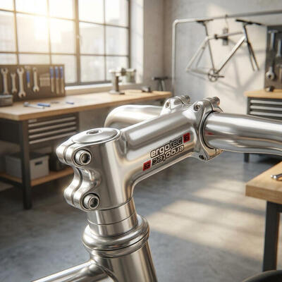 Ergotec stuurpen pike 2 25,4 mm 110 mm zilver level 6