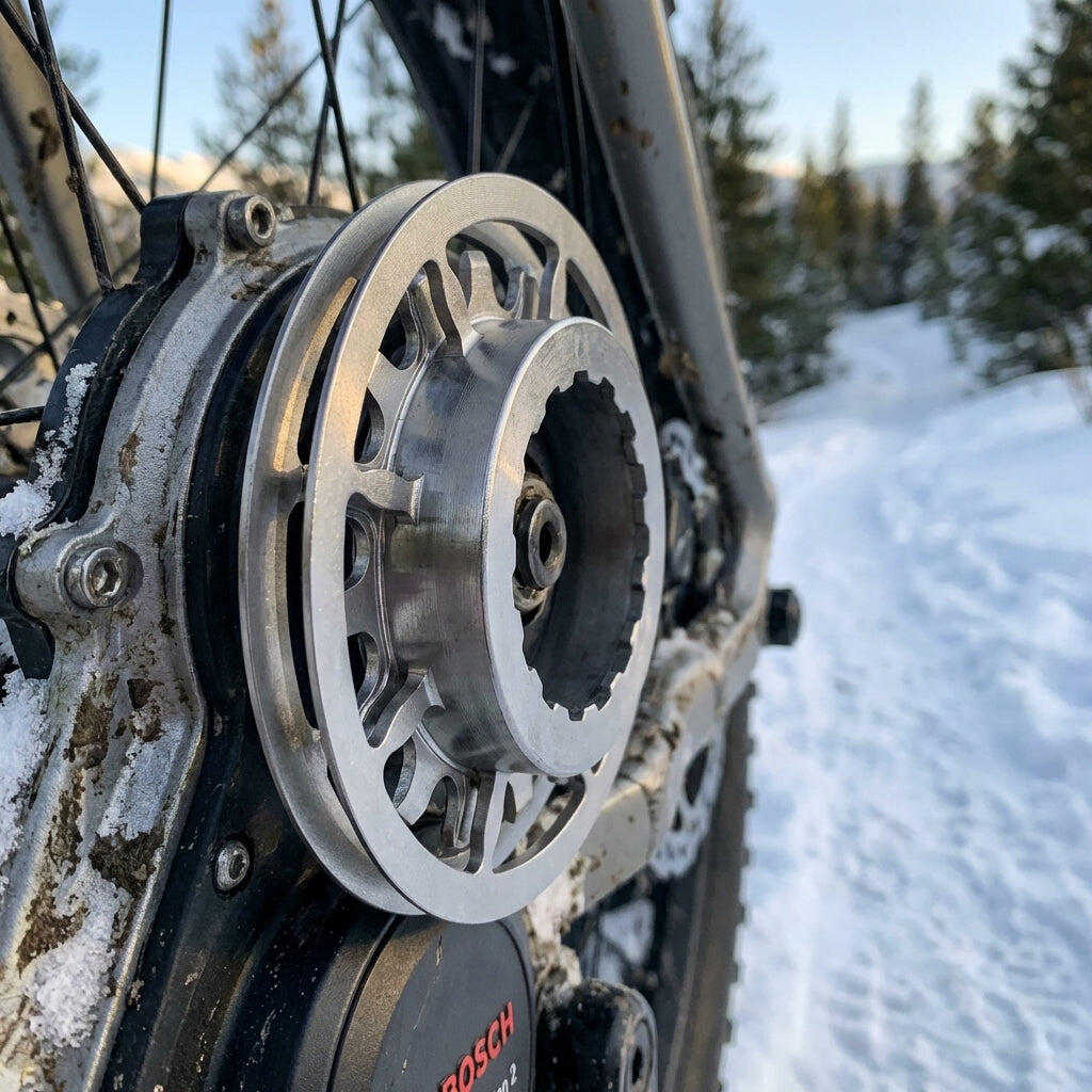 Haibike Antriebsritzel E-Bike für BOSCH XDURO 16z für Fat Bikes ab 2014 rostf... 3/3