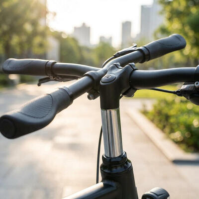 Ergotec stuurpen cat 25,4 mm 40 mm 30° zilver/zwart level 2