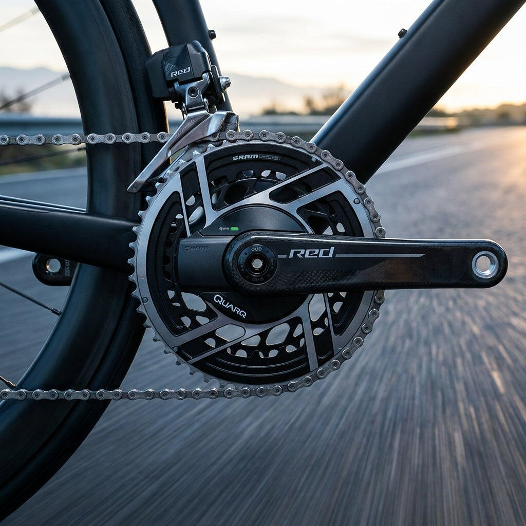 Pédalier Sram Red AXS E1 Powermeter 2X DUB DM 170 mm 2/2