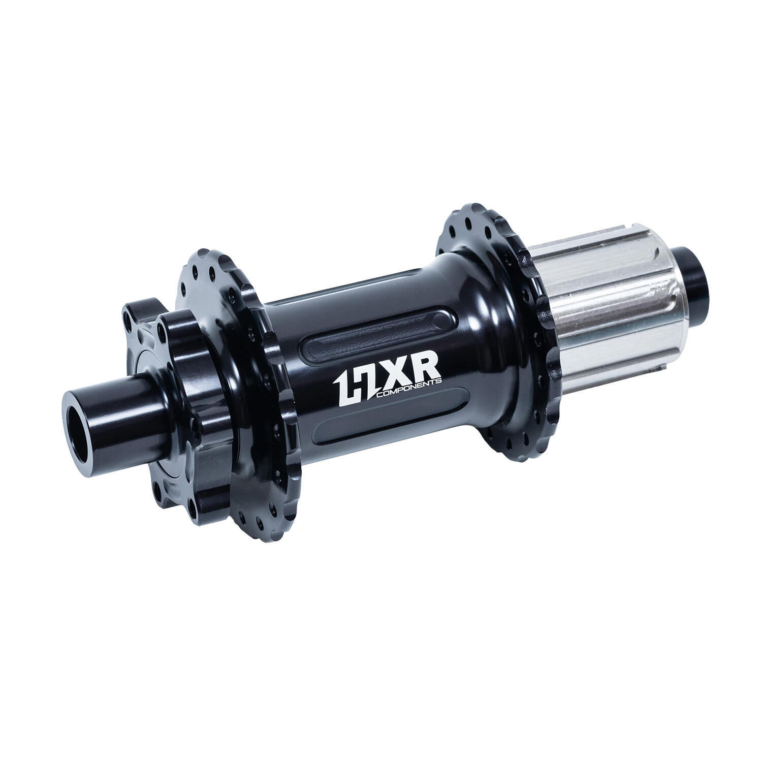 Cubagem traseira HXR COMPONENTS 6-bolt 32h 12x148 mm Shimano HG preto 2/6