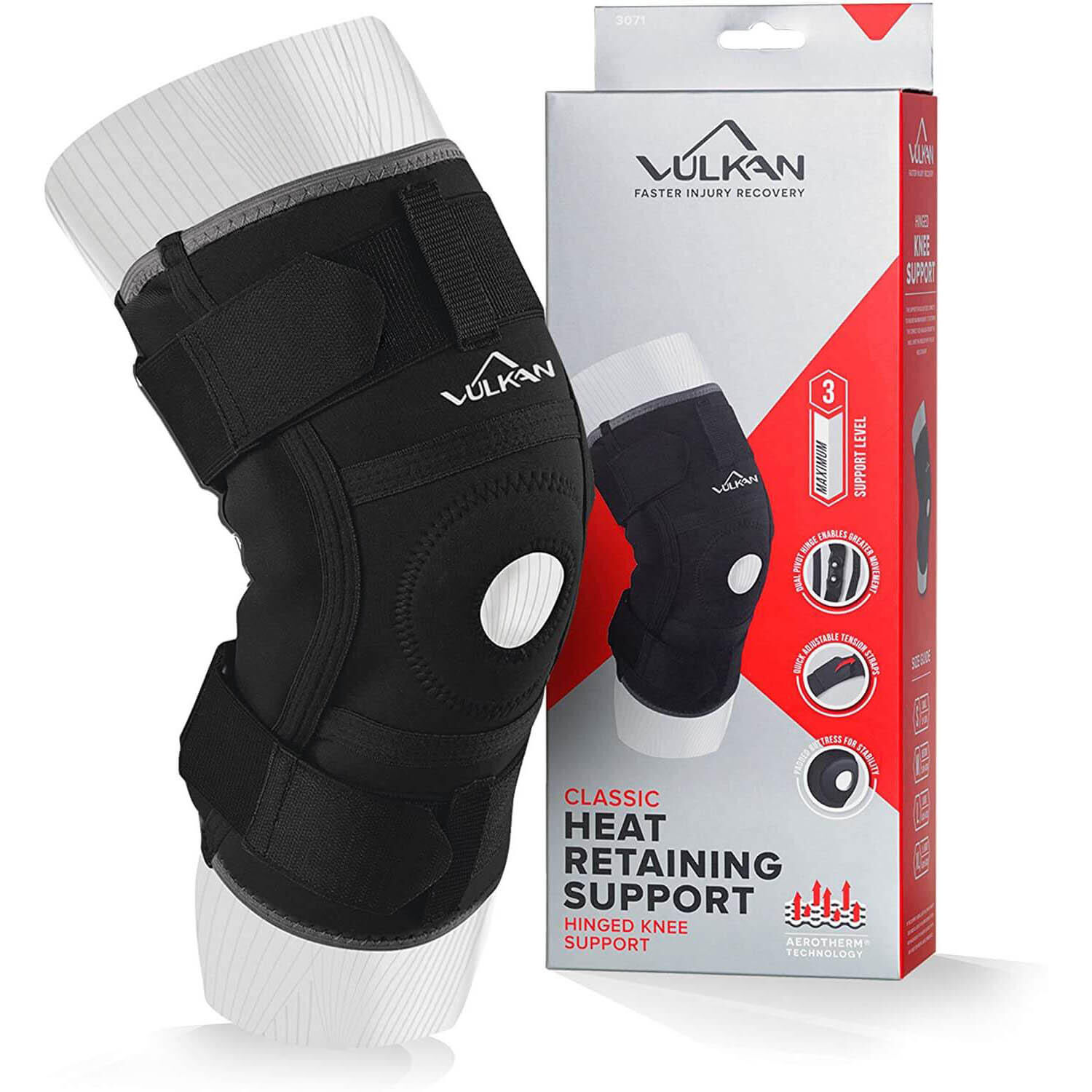 VULKAN Vulkan Classic Hinged Knee Support Brace