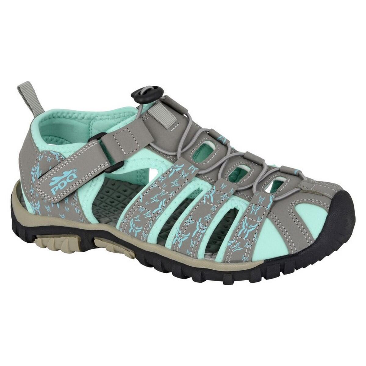 PDQ Womens/Ladies Touch Fastening Sandals