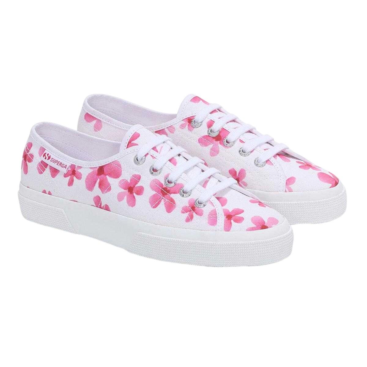 Superga Womens/Ladies 3750 Leggera Flower Trainers