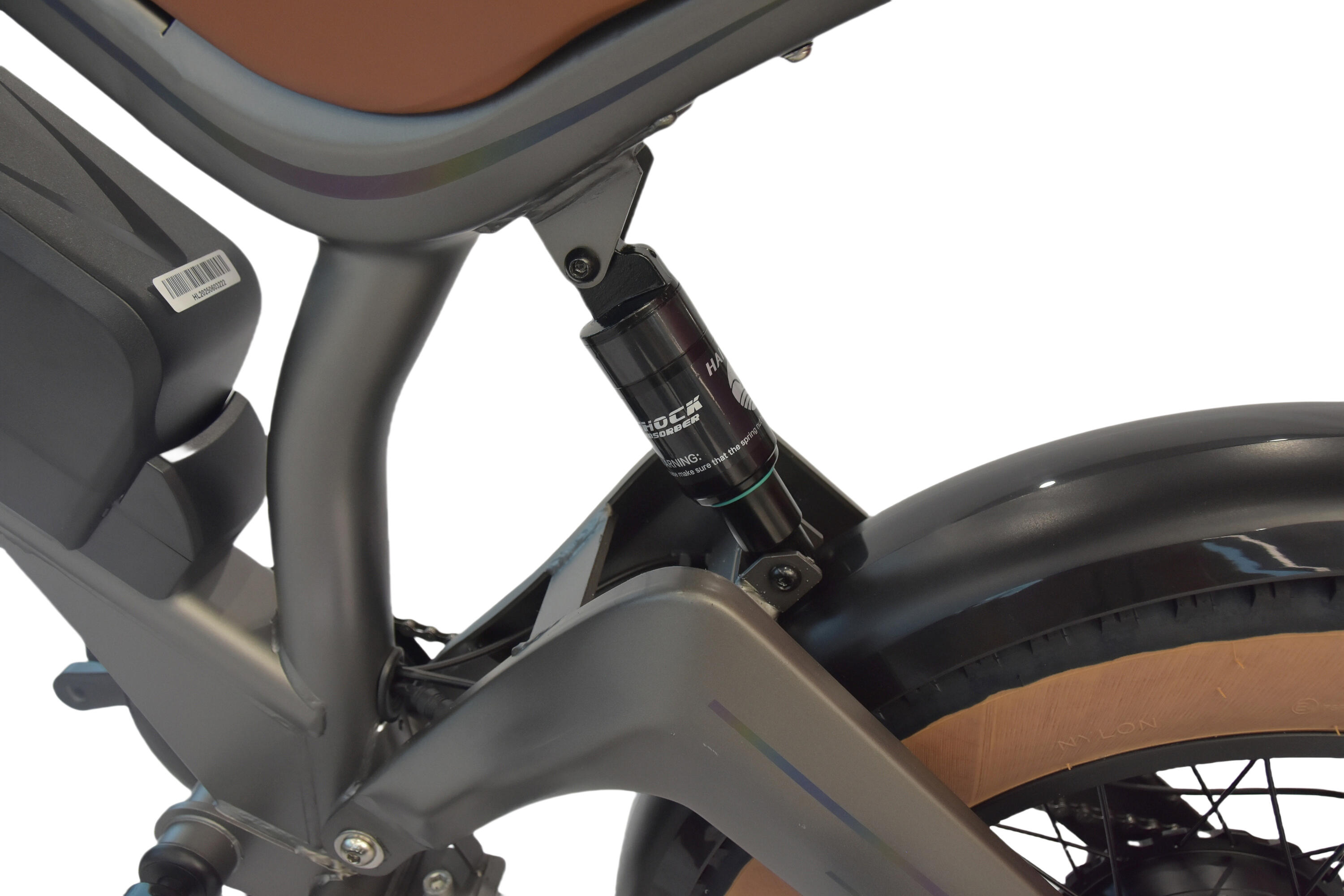 DYU M20 Elektrofahrrad für Erwachsene, Breitreifen, hydraulische Bremsen, Shiman 3/7