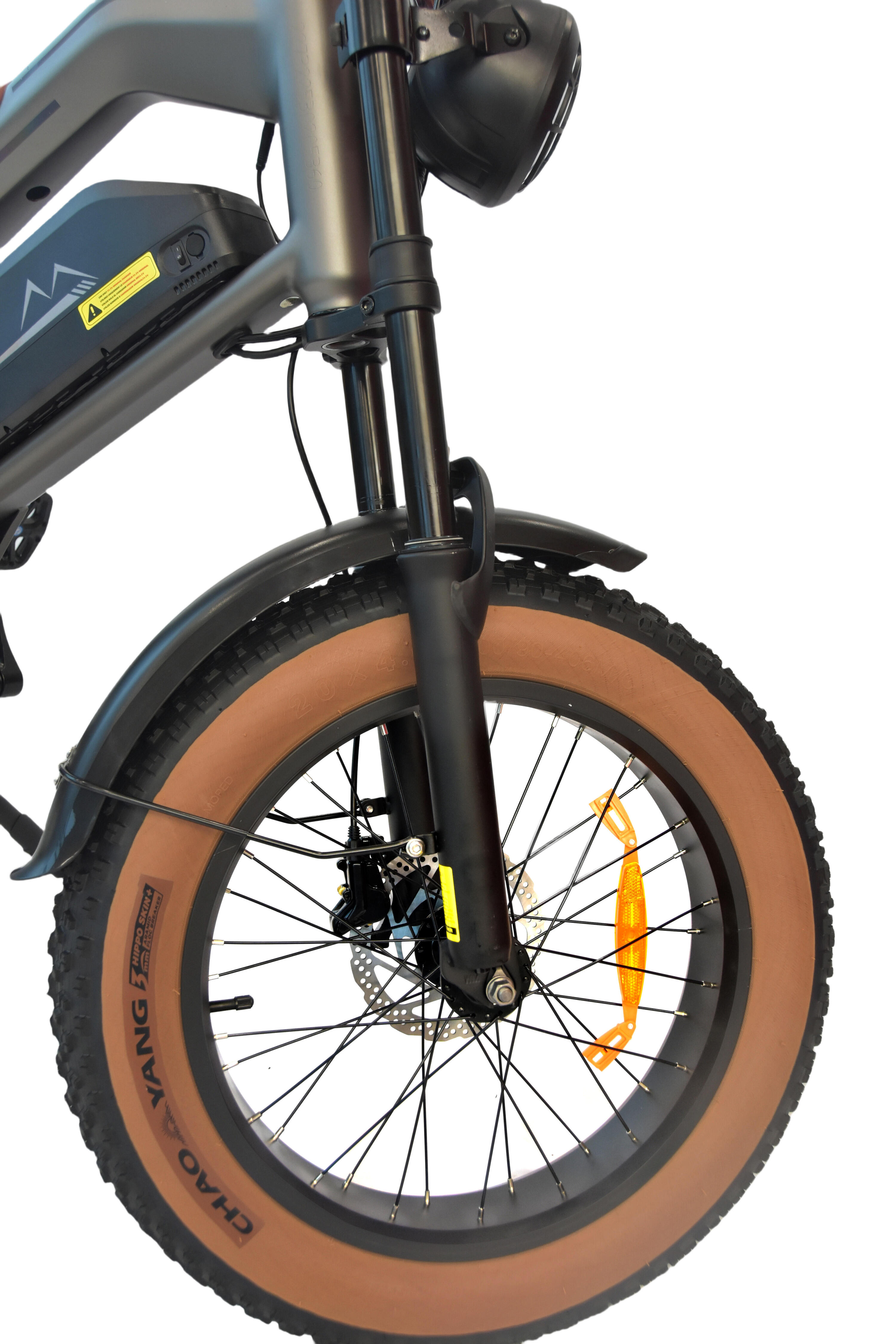 Vélo électrique tout-terrain DYU M20 avec pneus larges et batterie 48 V 18,2 Ah 5/7