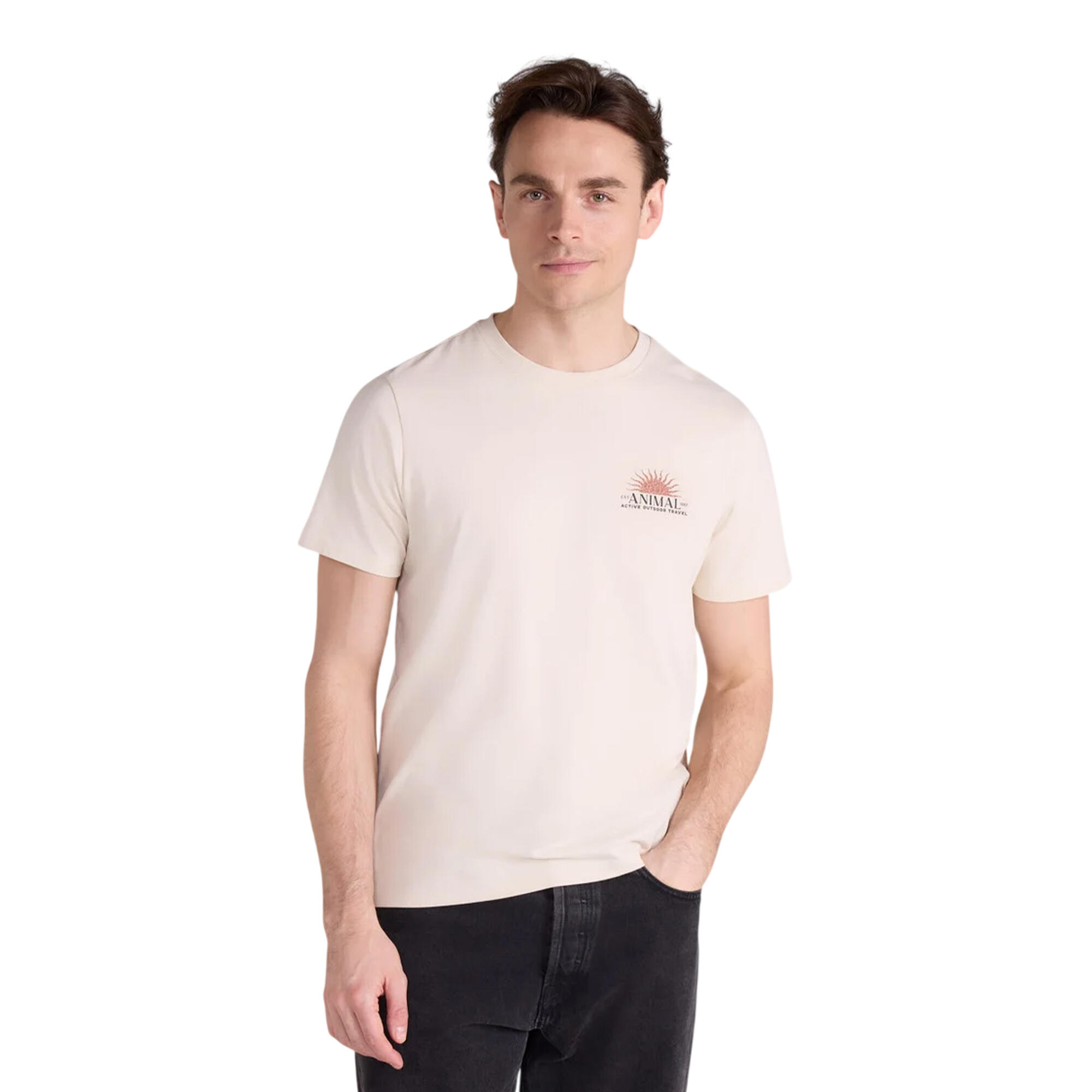 Mountain Warehouse Mens Sunrise Back Print T-Shirt