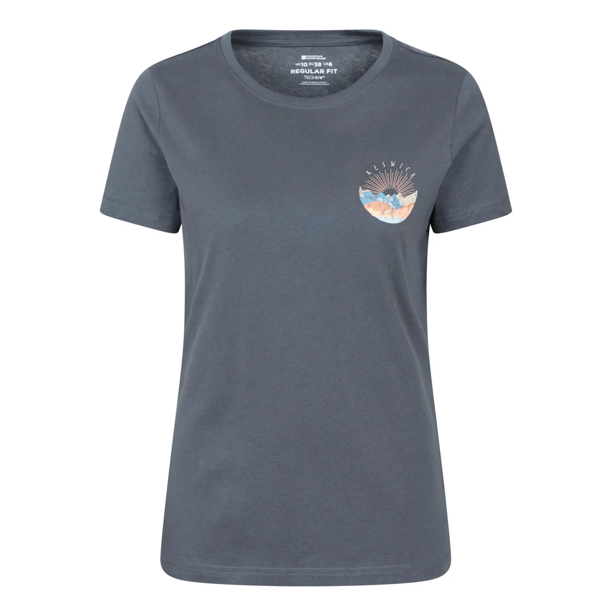 Mountain Warehouse Womens/Ladies Keswick Chest Print T-Shirt