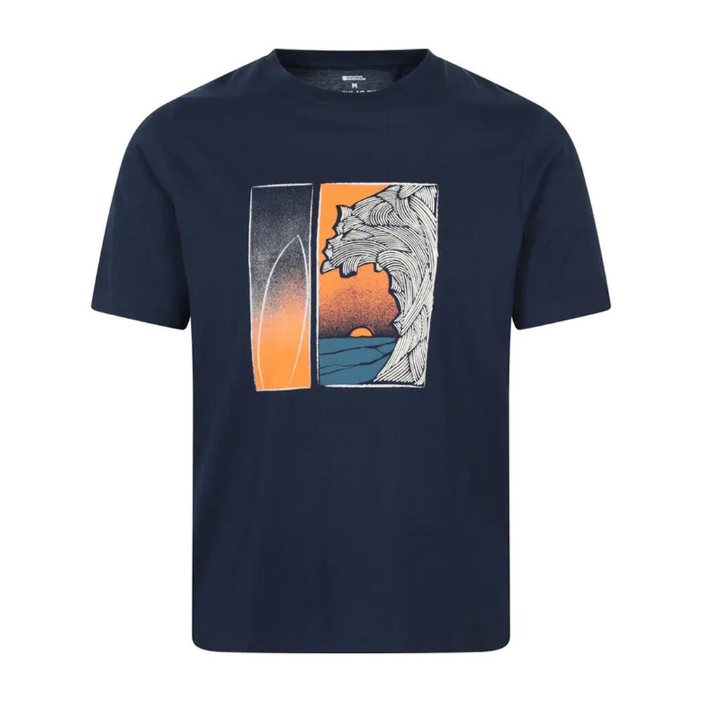 Mountain Warehouse Mens Surfer Organic T-Shirt