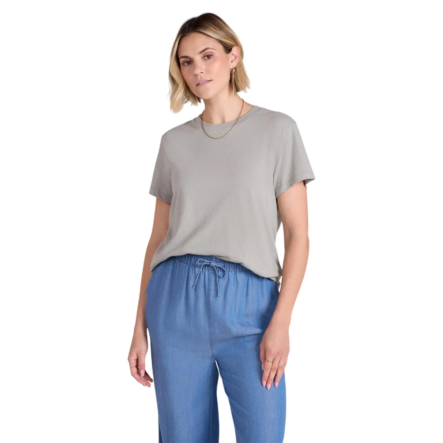 Animal Womens/Ladies Miley Linen Blend T-Shirt