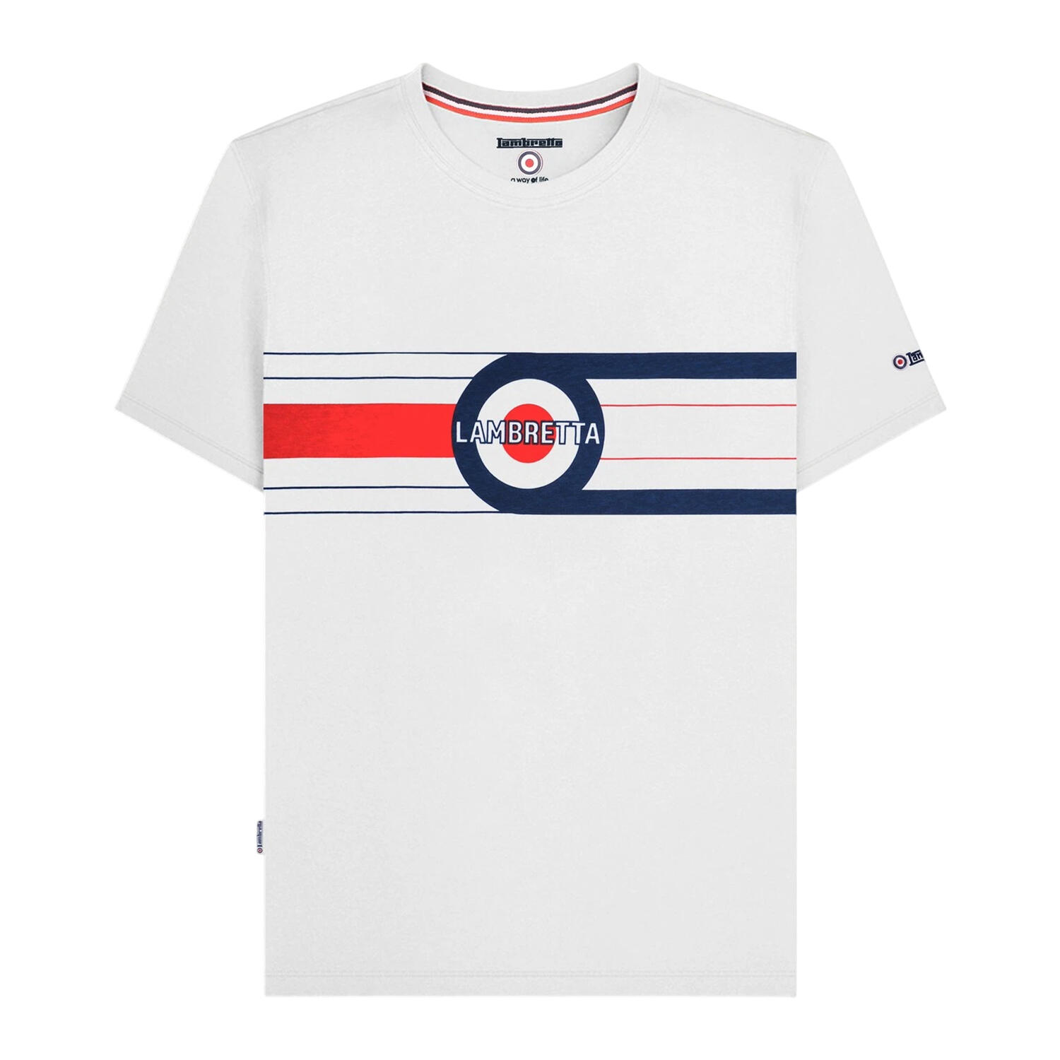 Lambretta Mens Target Band T-Shirt