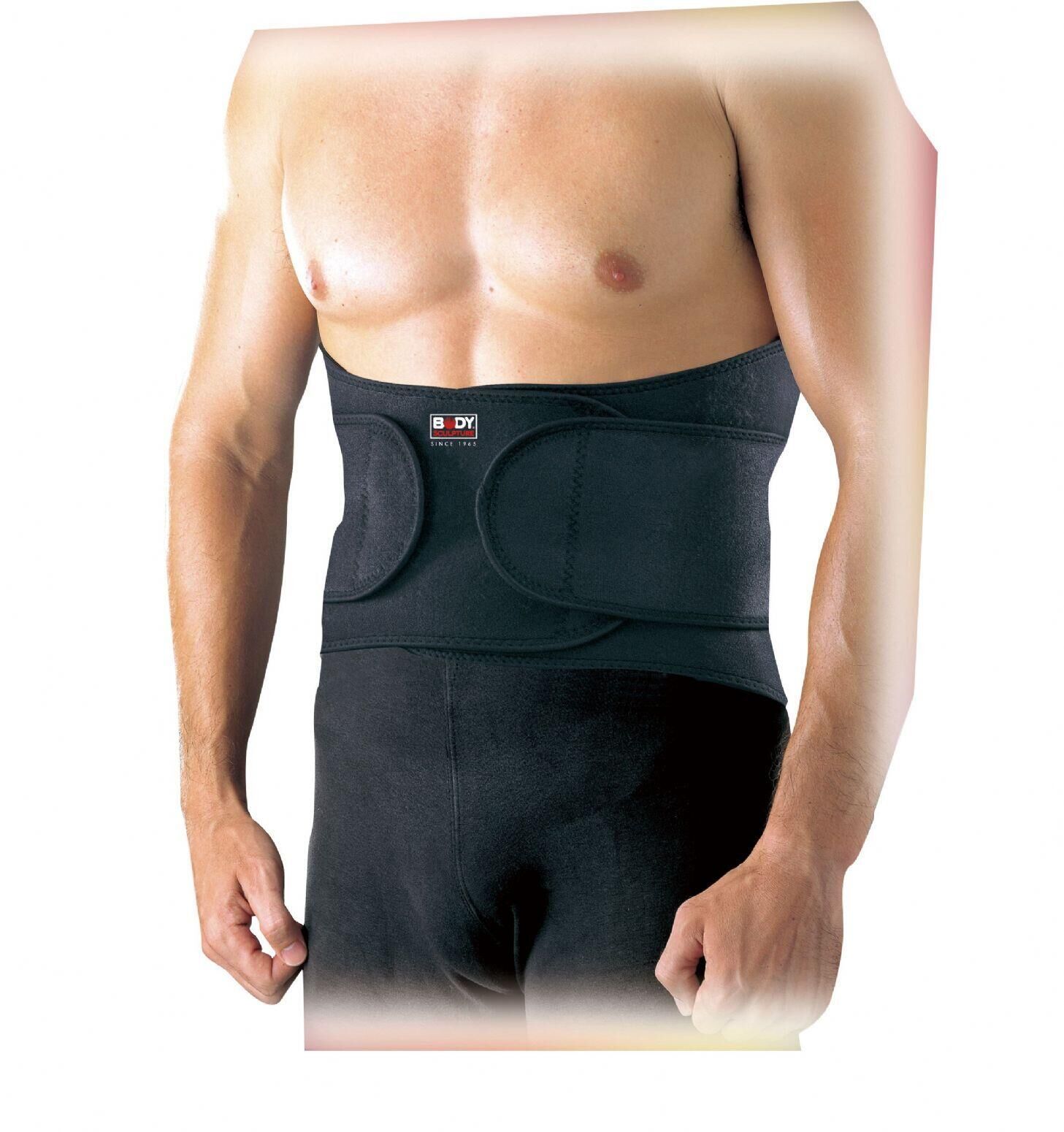 Adult Lumbar Belt / Posture Corrector - Black - Decathlon