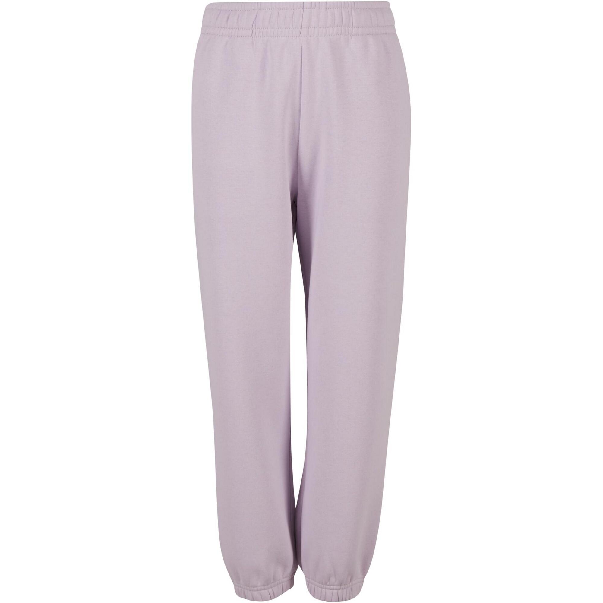 Build Your Brand Childrens/Kids Fluffy Sweatpants