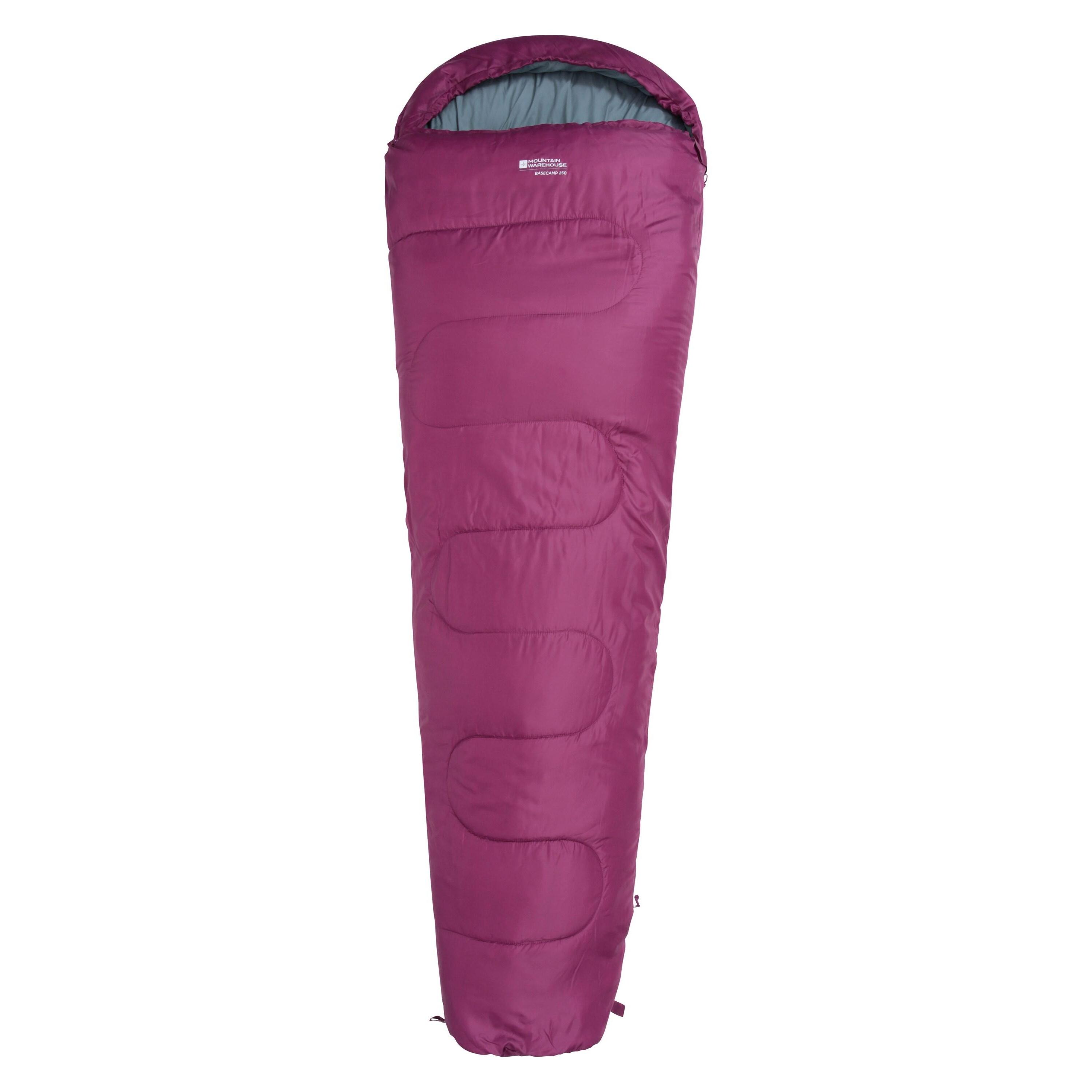 Mountain Warehouse Unisex Adult Basecamp 250 Summer Mummy Sleeping Bag