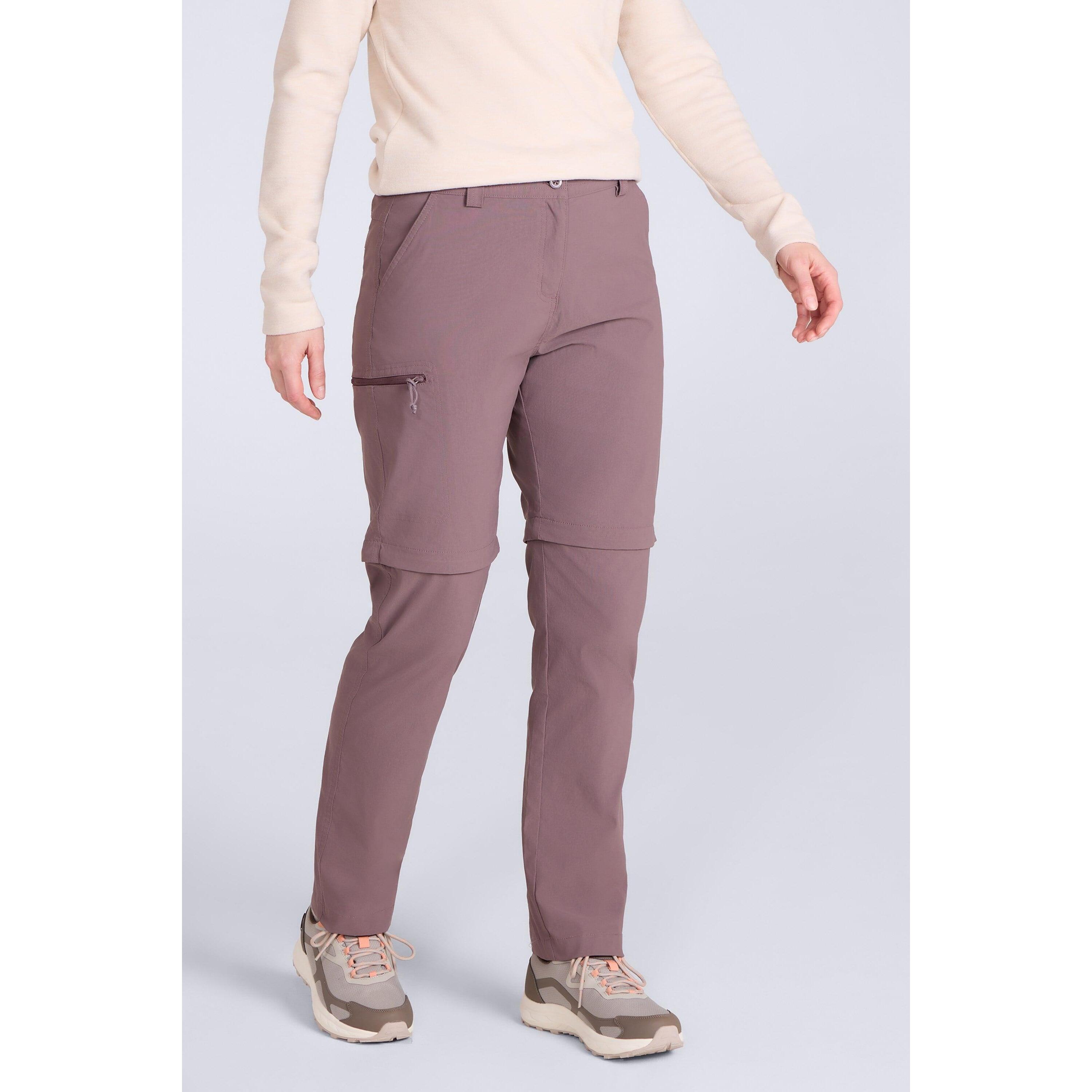 Mountain Warehouse Womens/Ladies Hiker Stretch Zip-Off Trousers